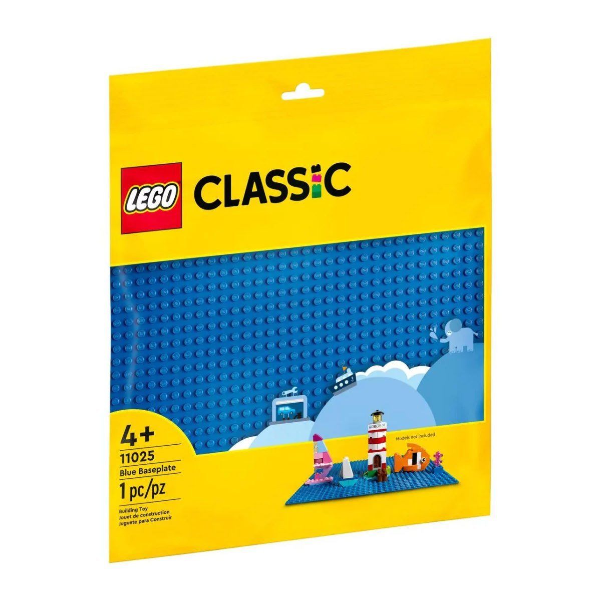 Lego-Lego Classic Mavi Taban 1 Parça +4 Yaş-Lego Classic-1-fleurdirect.live