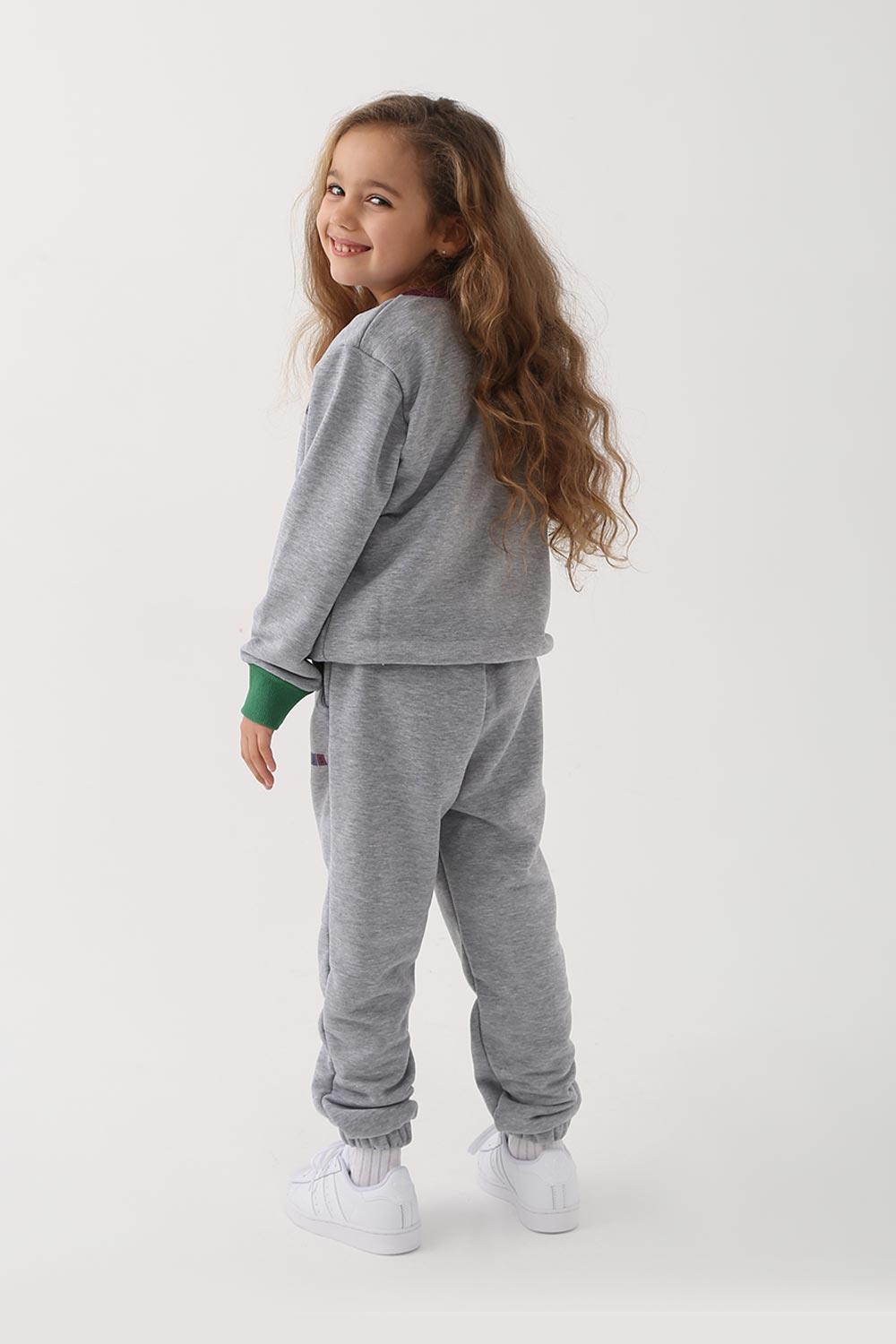Let's Be Friends-Sweatshirt - Gri Melanj-Sweatshirts & Hoodies-4-fleurdirect.live