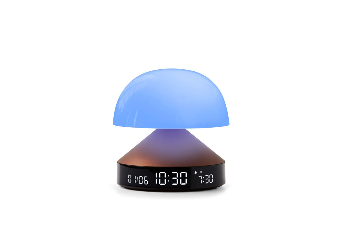 Lexon-Bronz Mina Sunrise Alarm Saatli Gün Işığı Simulatörü & Aydınlatma-Masa Lambası-9-fleurdirect.live