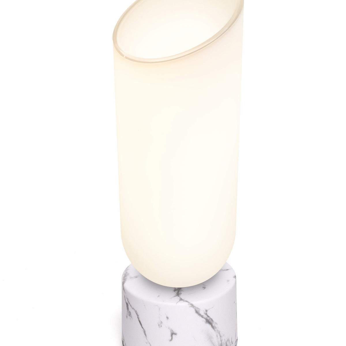 Lexon-Miami Ayarlanabilir Led Lamba Beyaz Mermer-Masa Lambası-3-fleurdirect.live