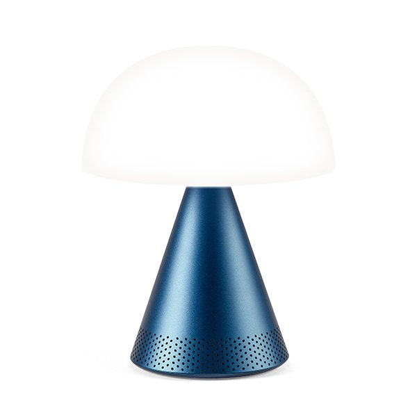 Lexon-Mina L Led Lamba Ve Bluetooth Hoparlör Lacivert-Led Lamba-1-fleurdirect.live