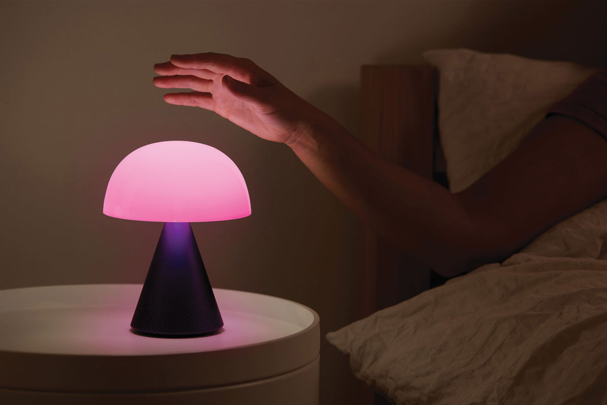 Lexon-Mina L Led Lamba Ve Bluetooth Hoparlör Lacivert-Led Lamba-5-fleurdirect.live