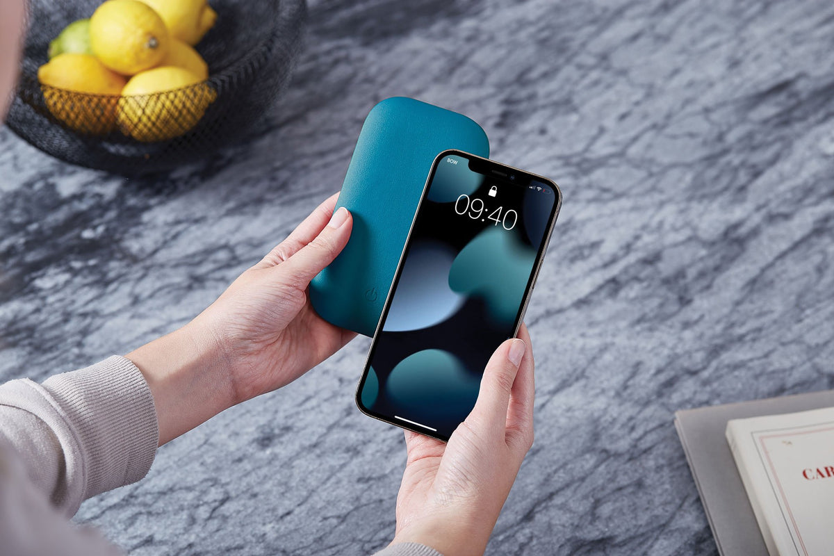 Lexon-Softpower Wirelessbank Kablosuz şarj Cihazı & Powerbank Mavi-Powerbank-5-fleurdirect.live