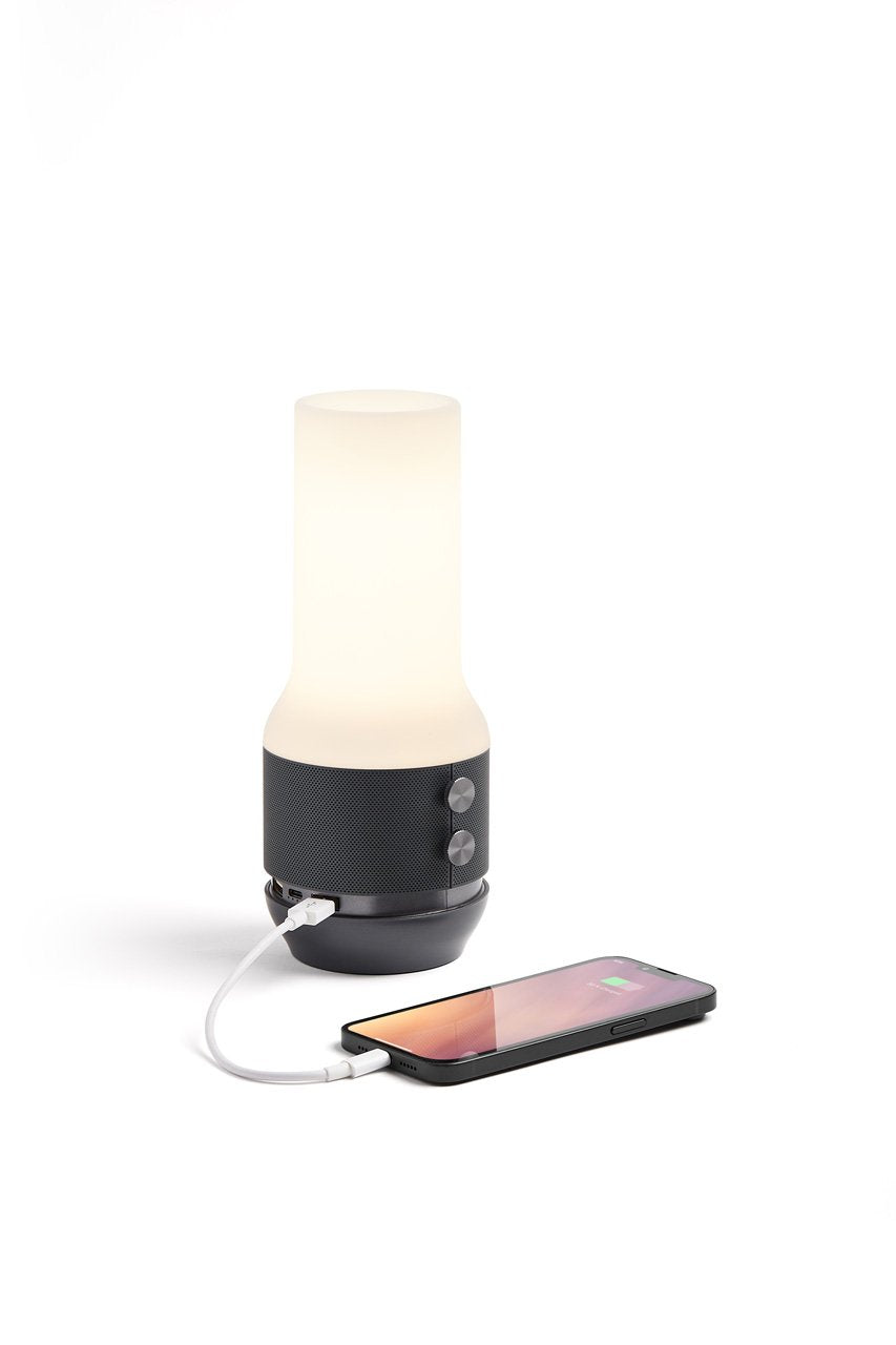 Lexon-Terrace + Lamba Bt Hoparlör Powerbank Metalik Gri-Taşınabilir Hoparlör-3-fleurdirect.live
