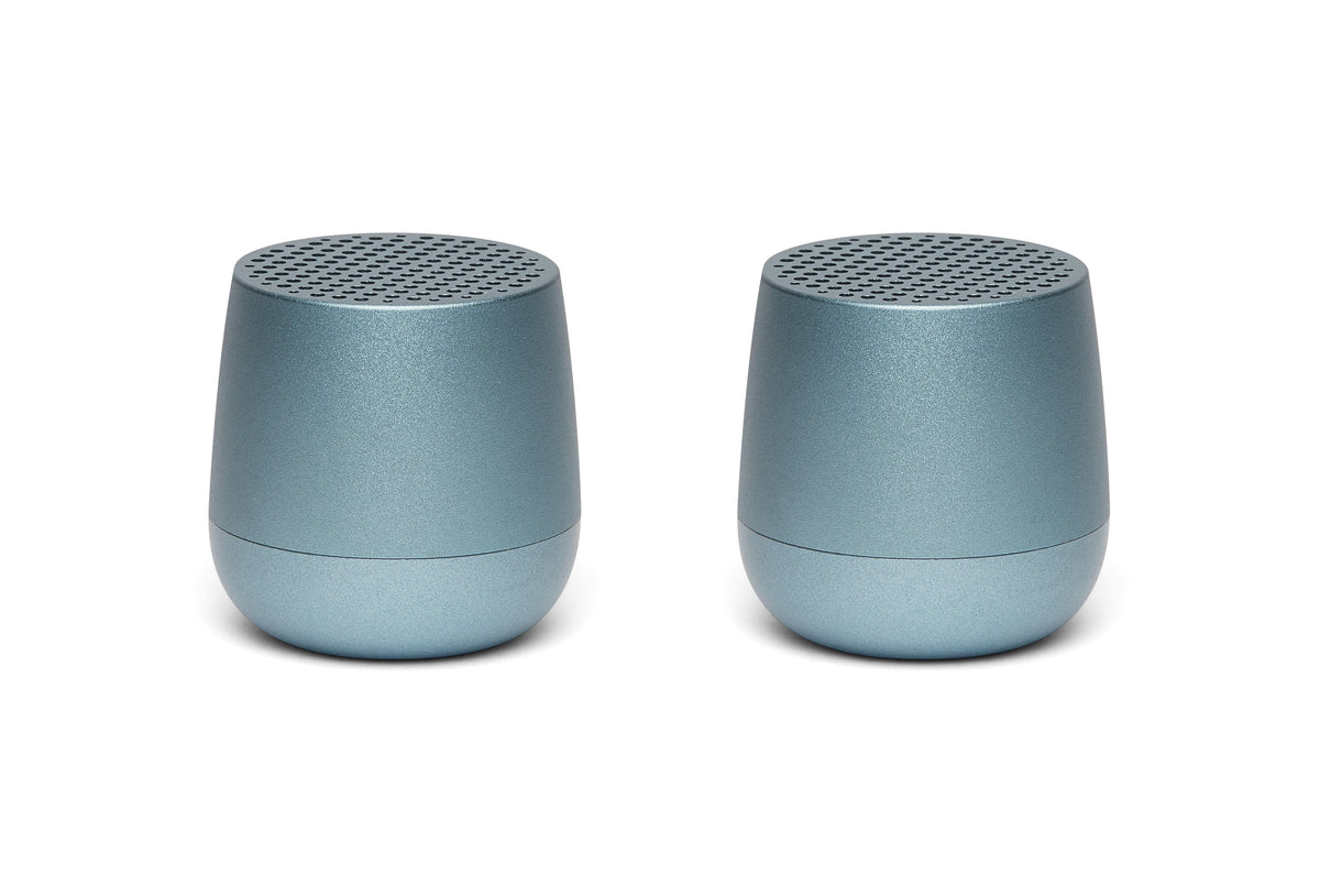 Lexon-Twin Mino Bluetooth Hoparlör Mavi-Taşınabilir Hoparlör-1-fleurdirect.live