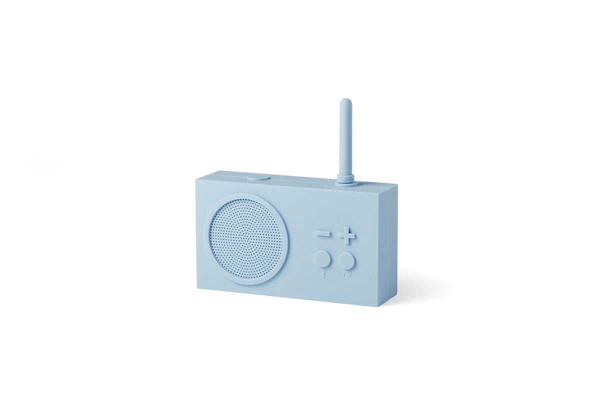 Lexon-Tykho 3 Radyo Ve Bluetooth Hoparlör Açık Mavi-Taşınabilir Hoparlör-2-fleurdirect.live