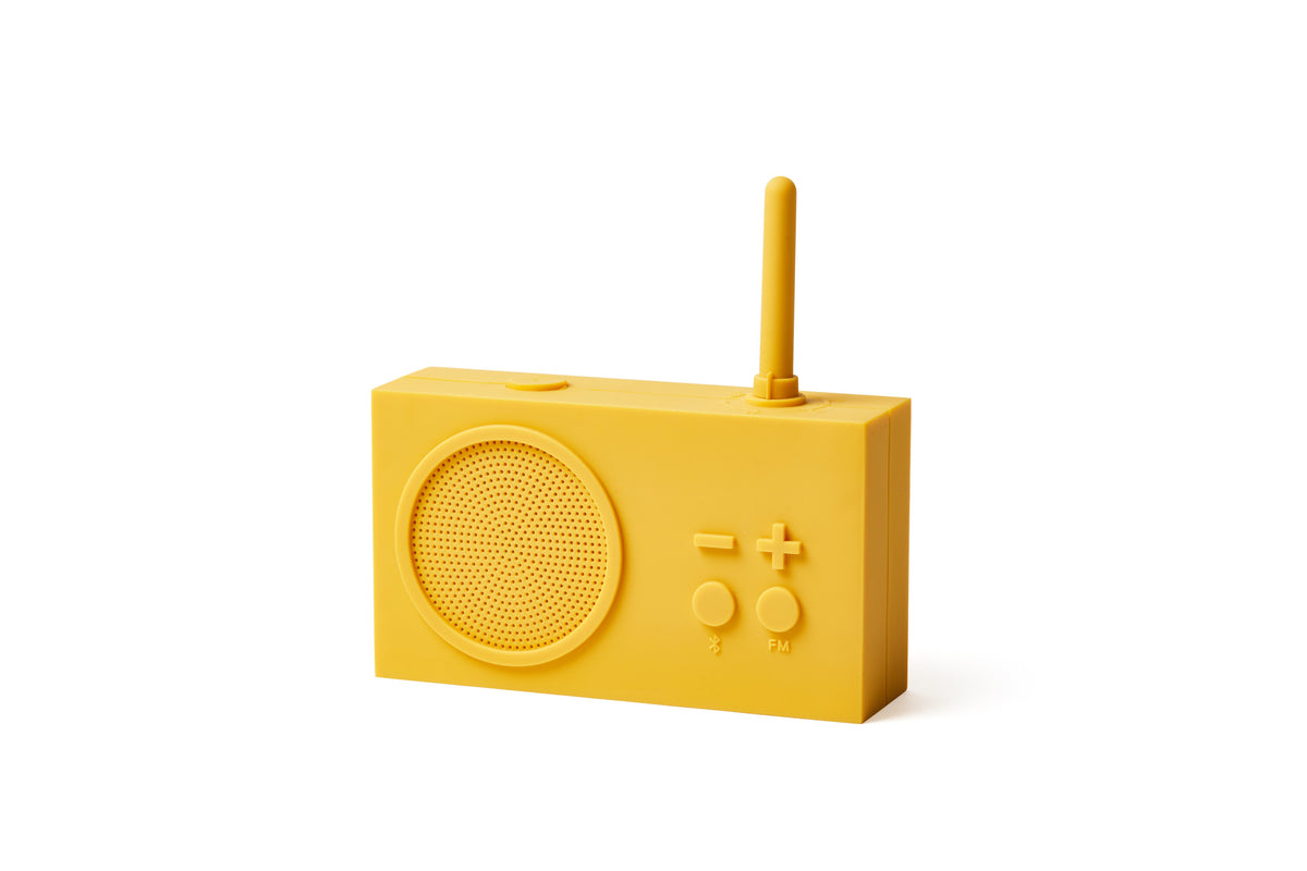 Lexon-Tykho 3 Radyo Ve Bluetooth Hoparlör Sarı-Taşınabilir Hoparlör-2-fleurdirect.live