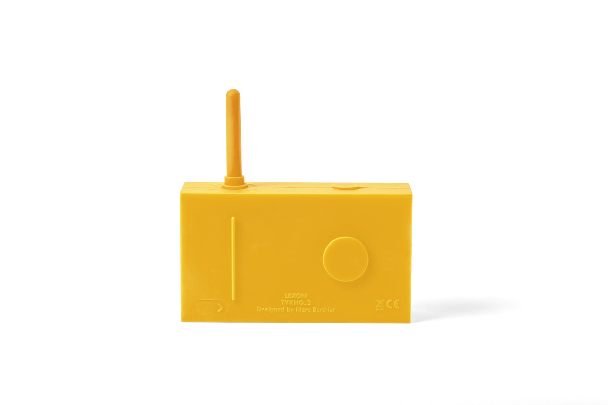 Lexon-Tykho 3 Radyo Ve Bluetooth Hoparlör Sarı-Taşınabilir Hoparlör-3-fleurdirect.live