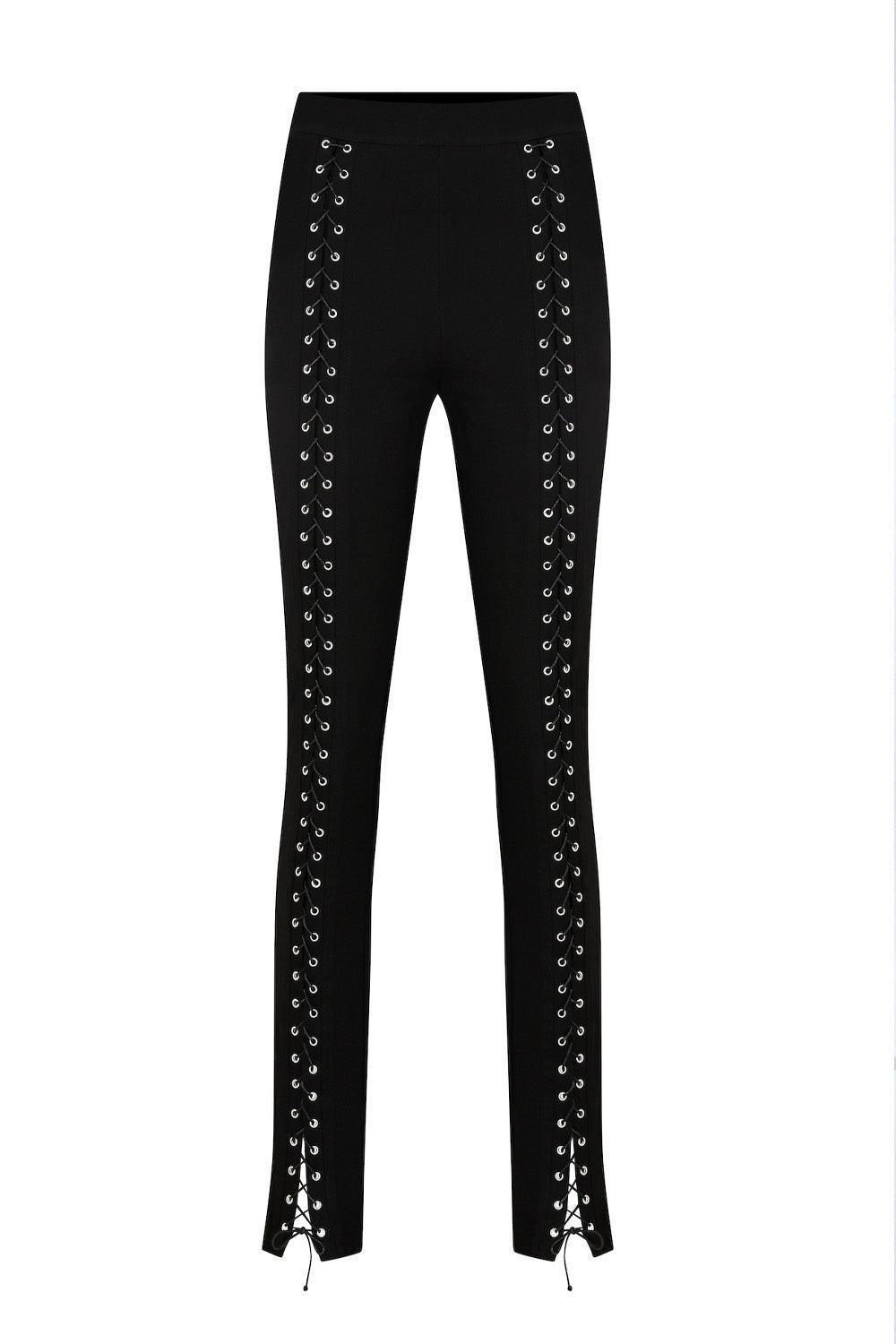 Maeve-CrissCross Pants-Kot Pantolon-2-fleurdirect.live