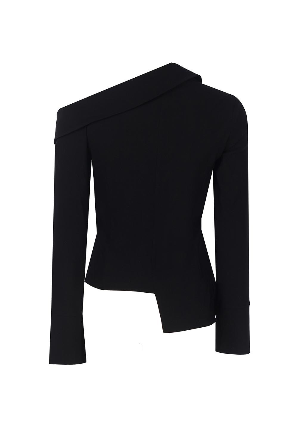 Mirimalist-Viva Jacket Black-Ceket-2-fleurdirect.live
