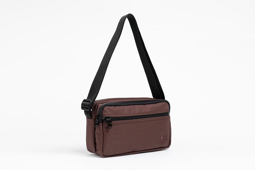 Muni Bum Bag-Grace Double Under Arm Coffee-Bel Çantası-2-fleurdirect.live