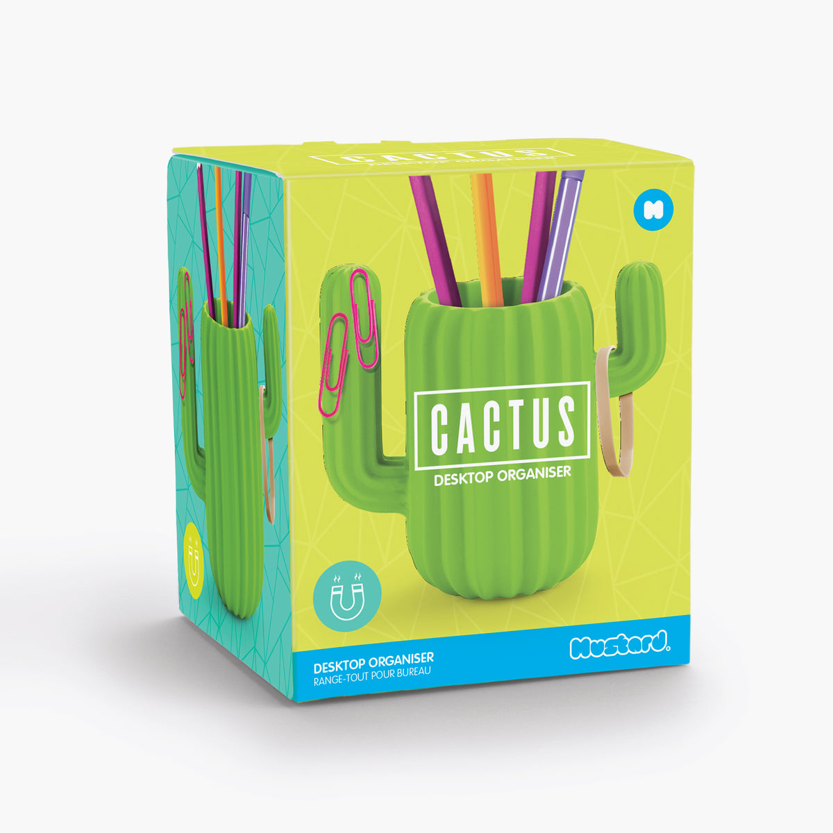 Mustard-Mustard Cactus Masaüstü Organizer-Masaüstü Organizer-3-fleurdirect.live