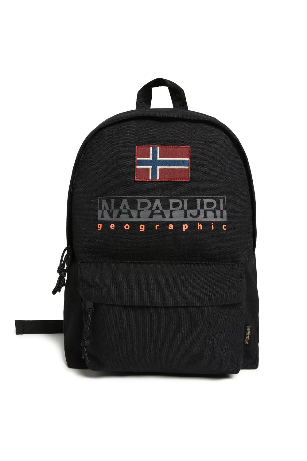 Napapijri-Hering DP Black-Sırt Çantası-1-fleurdirect.live