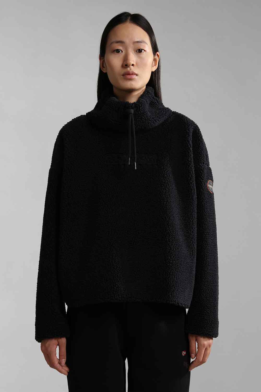 Napapijri-Teide Turtle Neck Fleecewear-Sweatshirts & Hoodies-1-fleurdirect.live