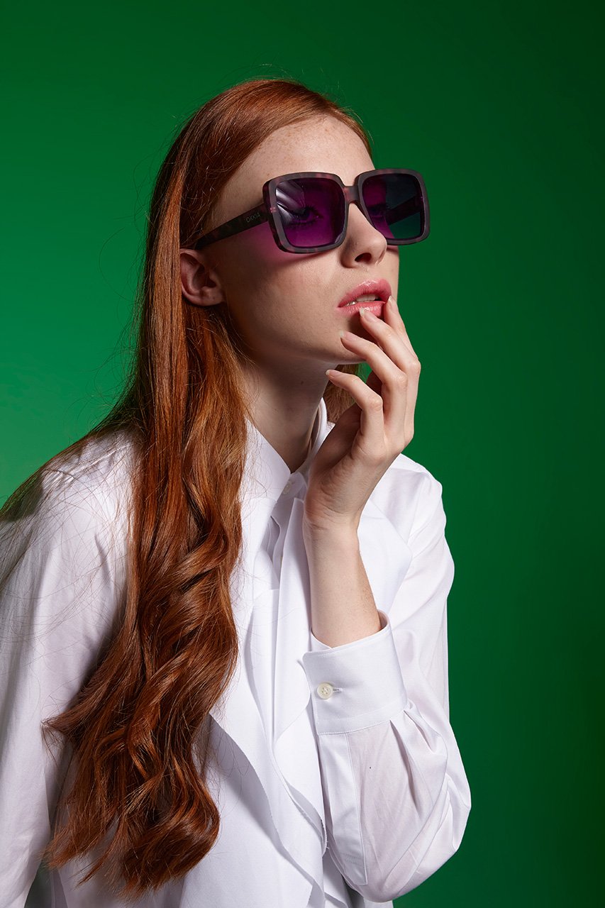 Okkia-Okkia Alessia Unisex Güneş Gözlüğü Rose Havana-Güneş Gözlüğü-7-fleurdirect.live