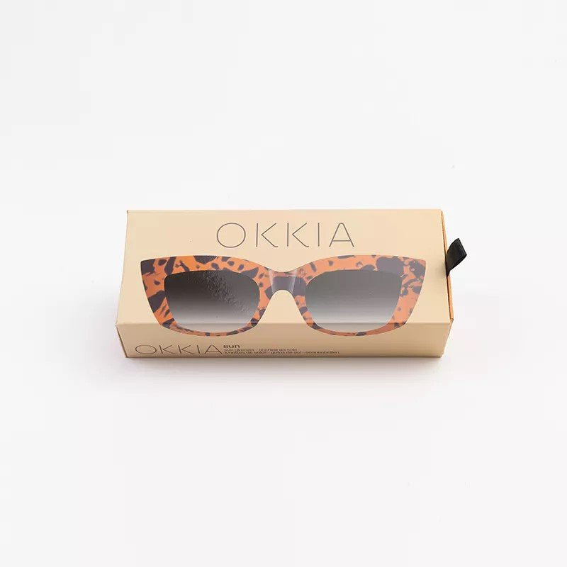 Okkia-Okkia Claudia Big Cat Güneş Gözlüğü Turtle-Güneş Gözlüğü-6-fleurdirect.live
