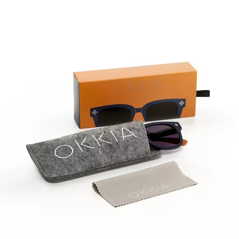 Okkia-Okkia Giovanni Midnight Unisex Güneş Gözlüğü Siyah Gradyan-Güneş Gözlüğü-5-fleurdirect.live