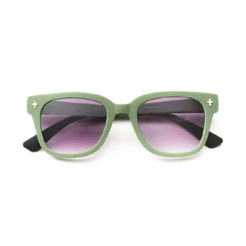 Okkia-Okkia Giovanni Siyah Lens Unisex Güneş Gözlüğü Yeşil & Siyah-Güneş Gözlüğü-1-fleurdirect.live