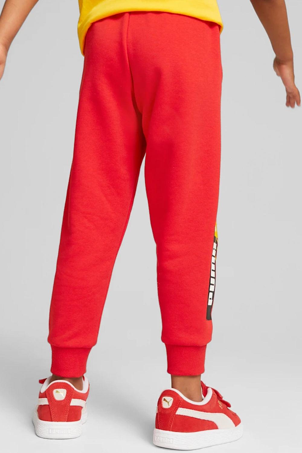 Puma-PUMA x SW Sweatpants TR cl High Risk Red-Eşofman-4-fleurdirect.live
