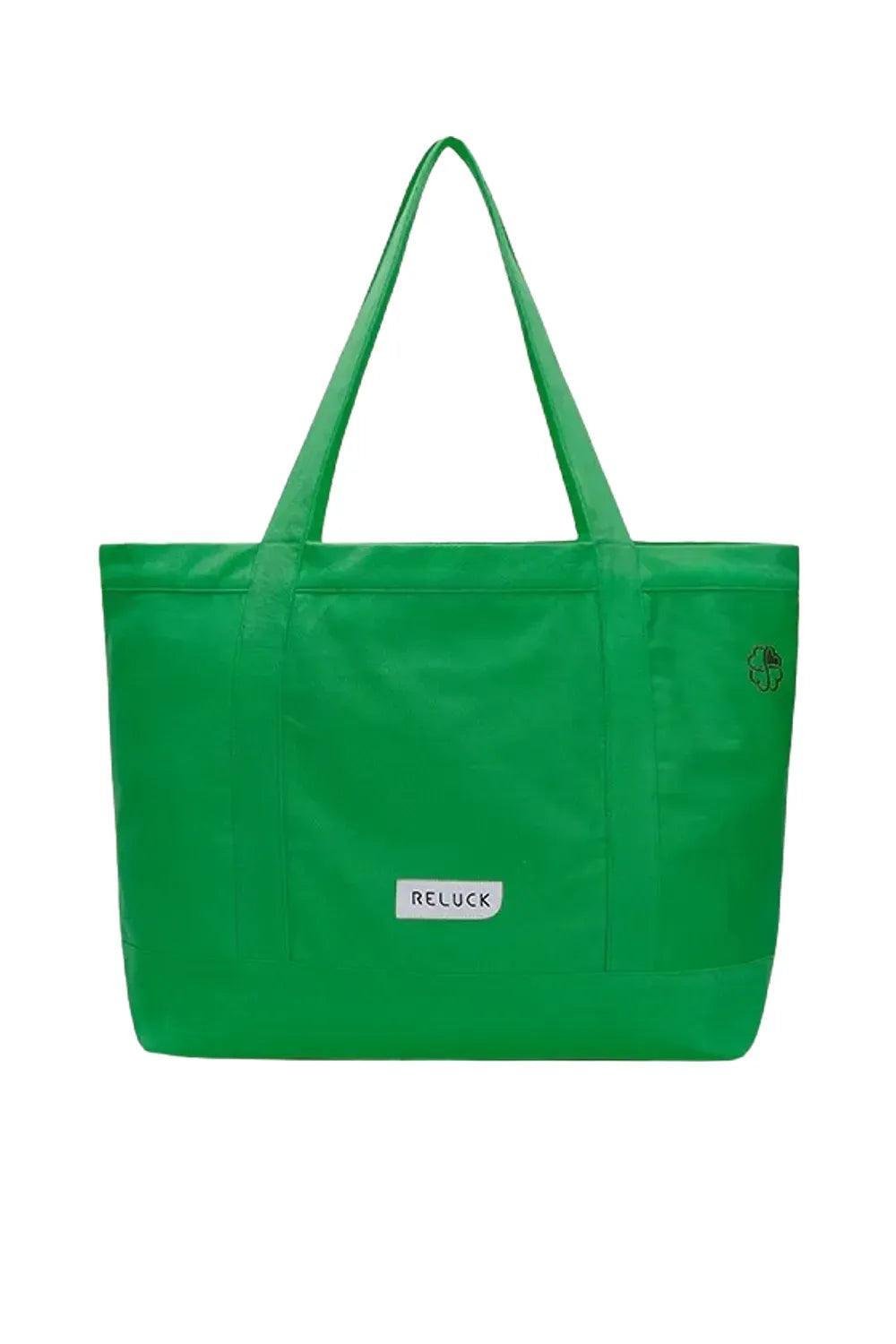 Reluck-%100 Recycled Big Tote Bag-Bez Çanta-1-fleurdirect.live