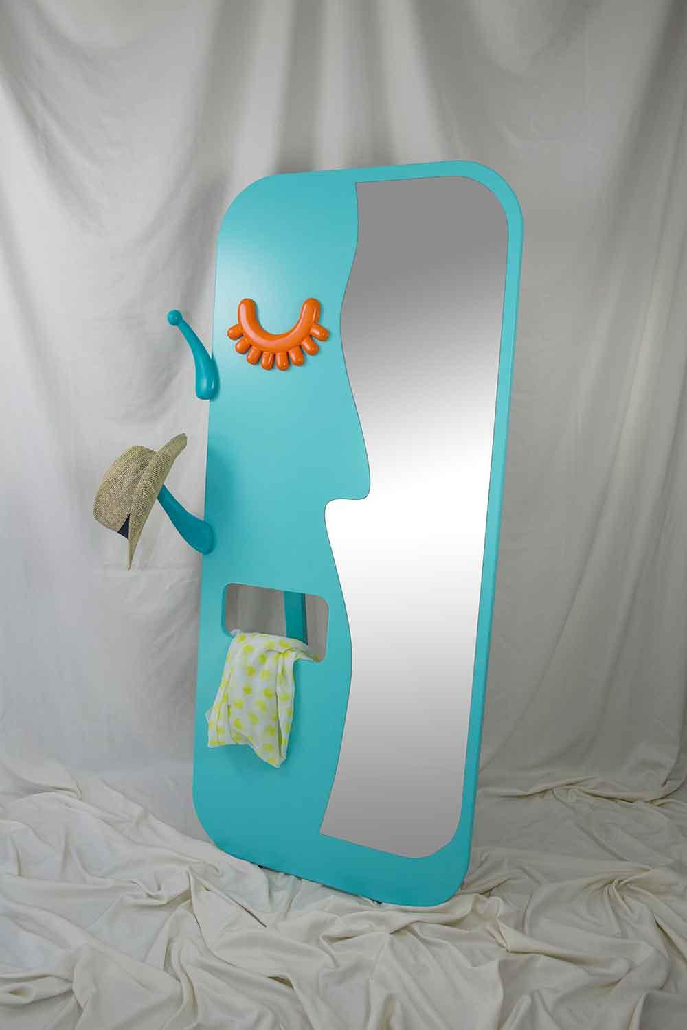 Sodd Design-Face to Face L Turkuaz-Ayna-7-fleurdirect.live