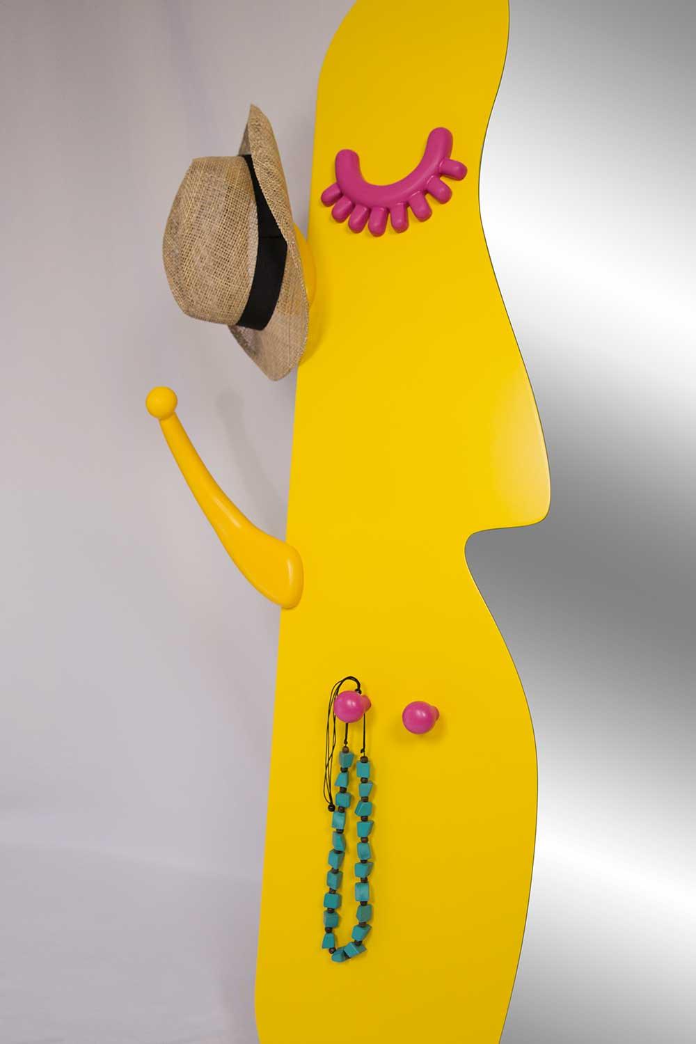 Sodd Design-Face to Face M Sarı-Ayna-5-fleurdirect.live