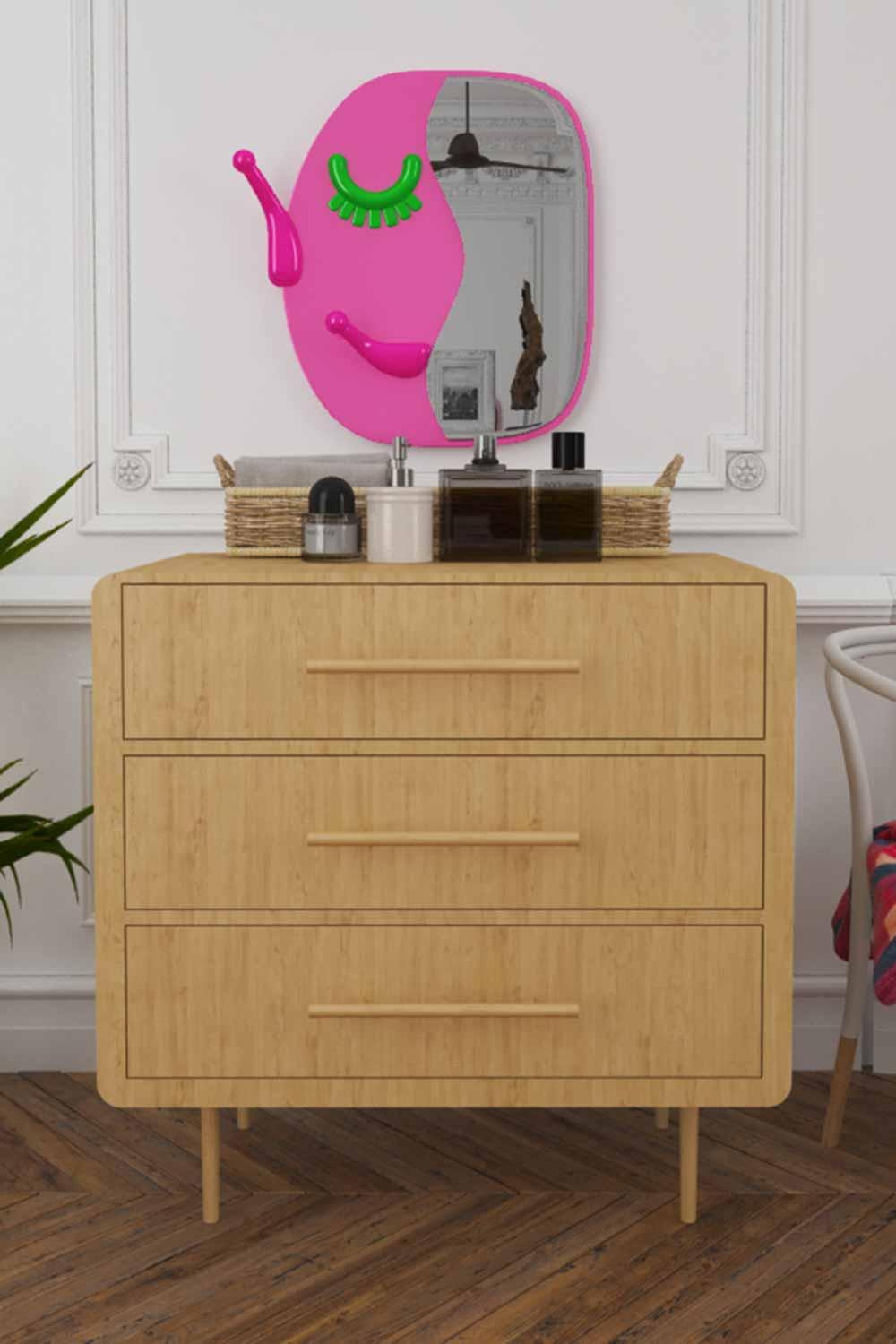 Sodd Design-Face to Face S Pembe-Ayna-2-fleurdirect.live