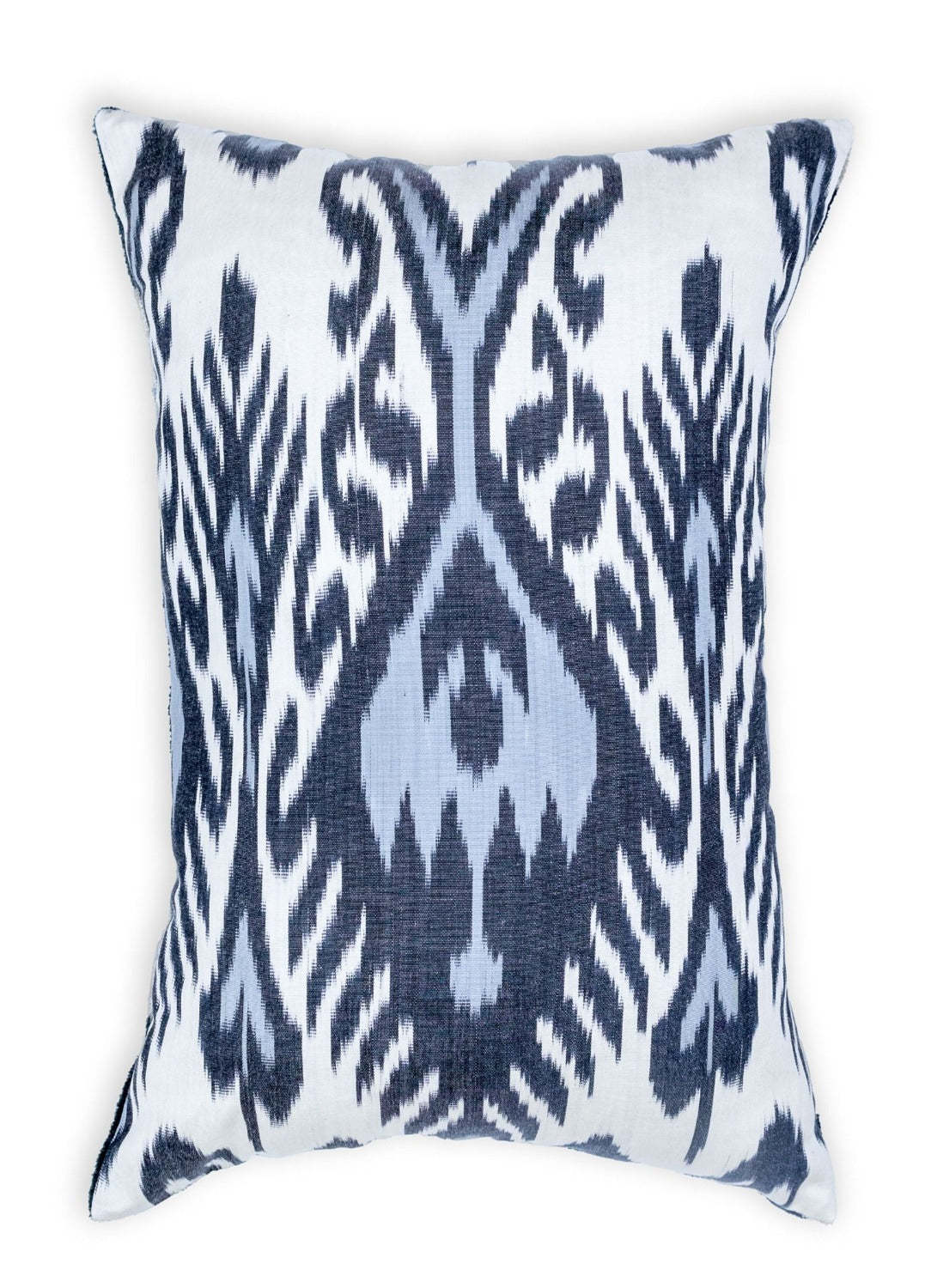 Soho Antiq-Airat Geometrik Desenli İkat Kadife Yastık 60x40 Cm-Yastık-4-fleurdirect.live