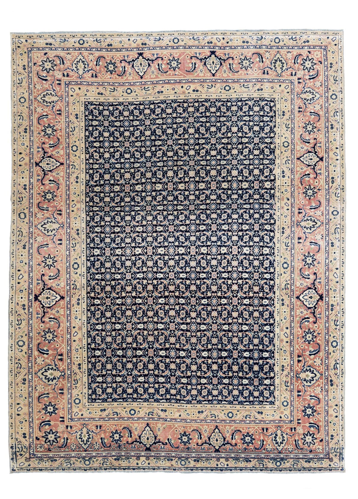 Soho Antiq-Dehloran Fish Design El Dokuma İran Halısı 251x328 Cm-Halı-1-fleurdirect.live