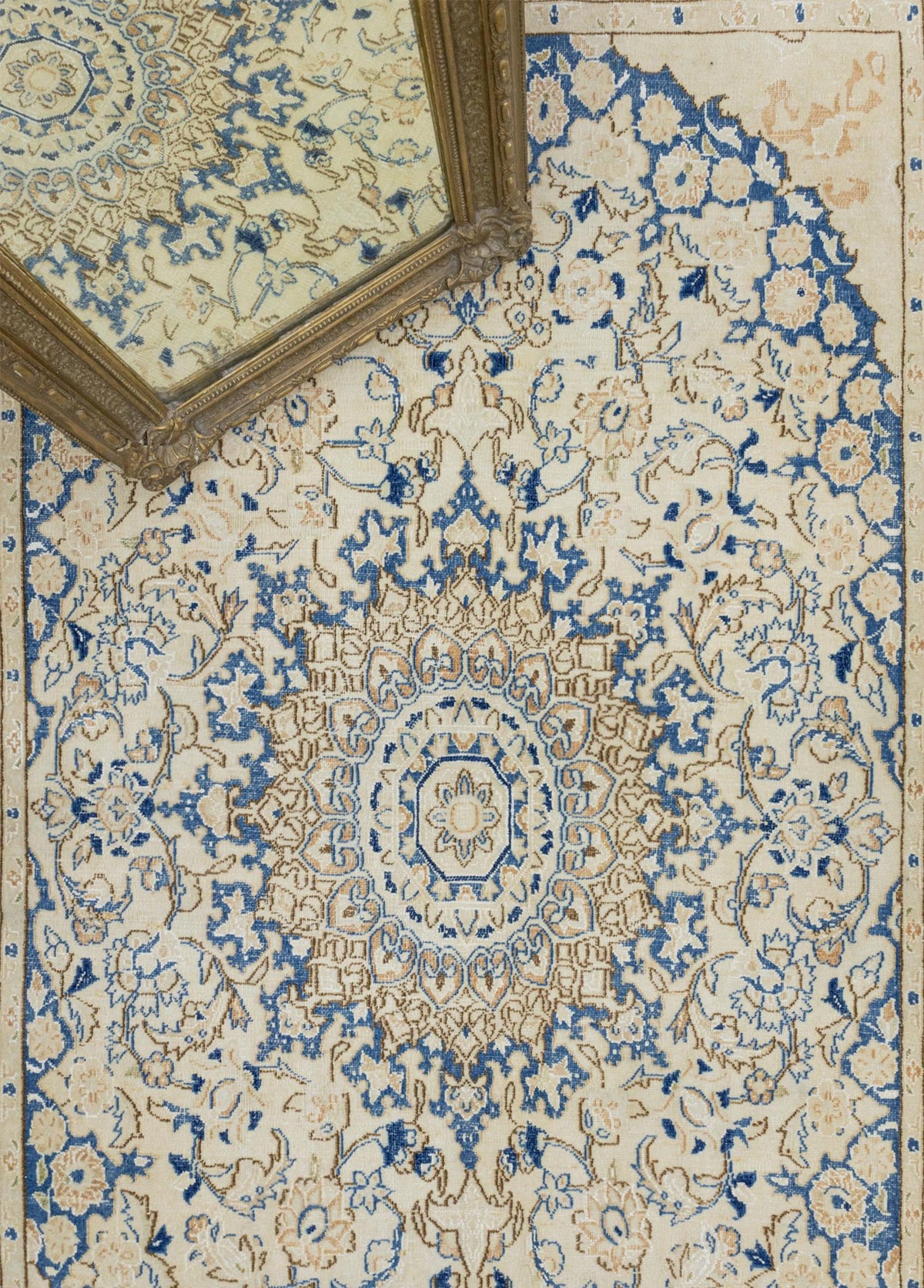 Soho Antiq-Dezful İran Madalyon Desenli El Dokuma Halı 116x190 Cm-Halı-3-fleurdirect.live