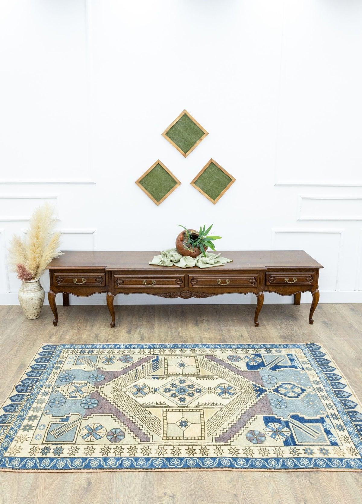 Soho Antiq-İynem Geometrik Desenli Salur Halısı 137x216 Cm-Halı-2-fleurdirect.live