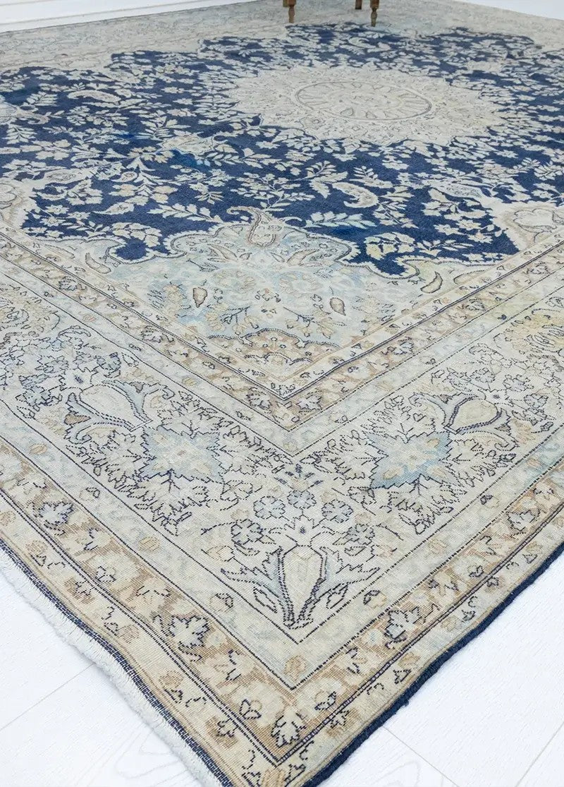 Soho Antiq-Mervdest Madalyon Desenli İran Halısı 297x390 Cm-Halı-4-fleurdirect.live
