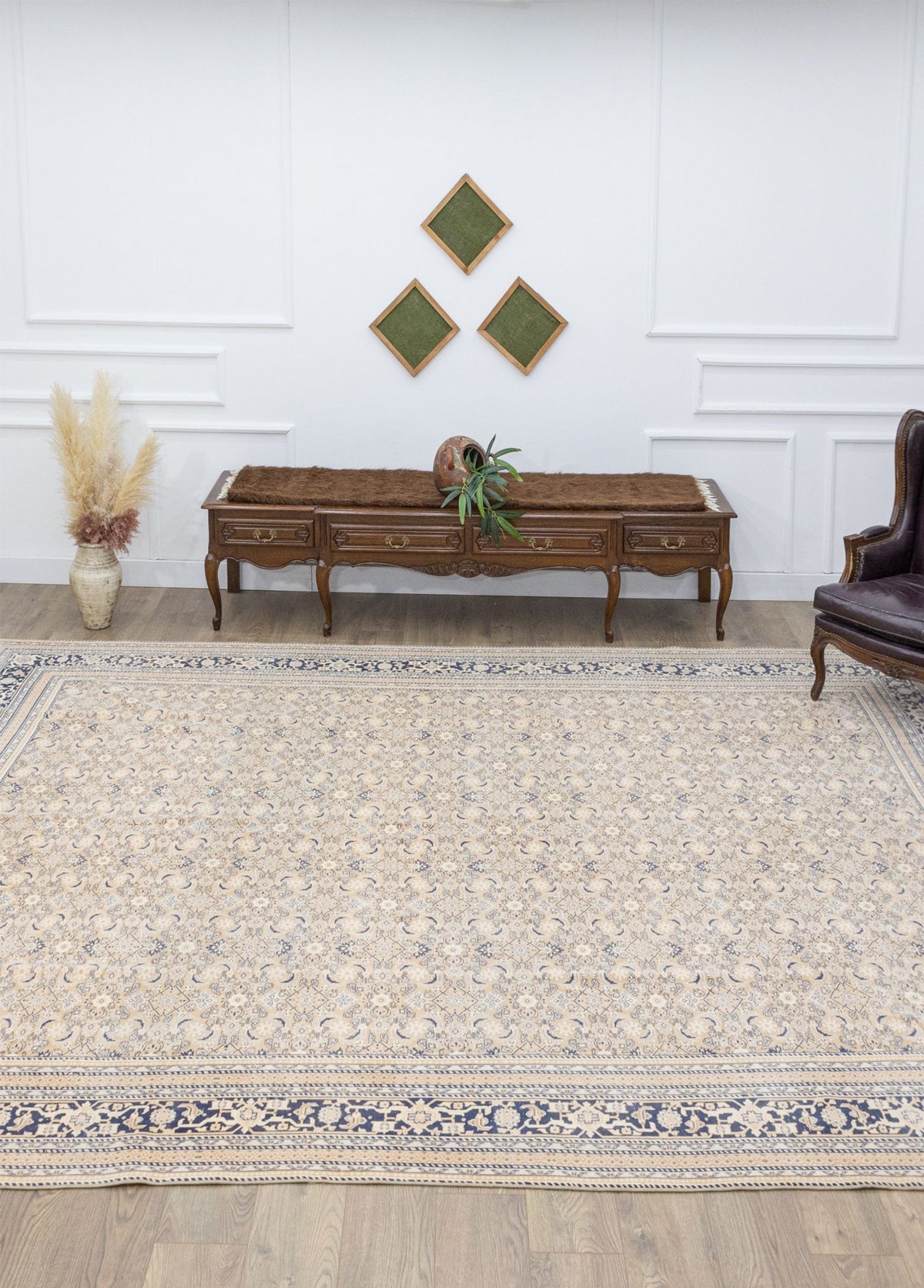 Soho Antiq-Minab Oriental Desenli El Dokuma İran Halısı 298x398 Cm-Halı-2-fleurdirect.live