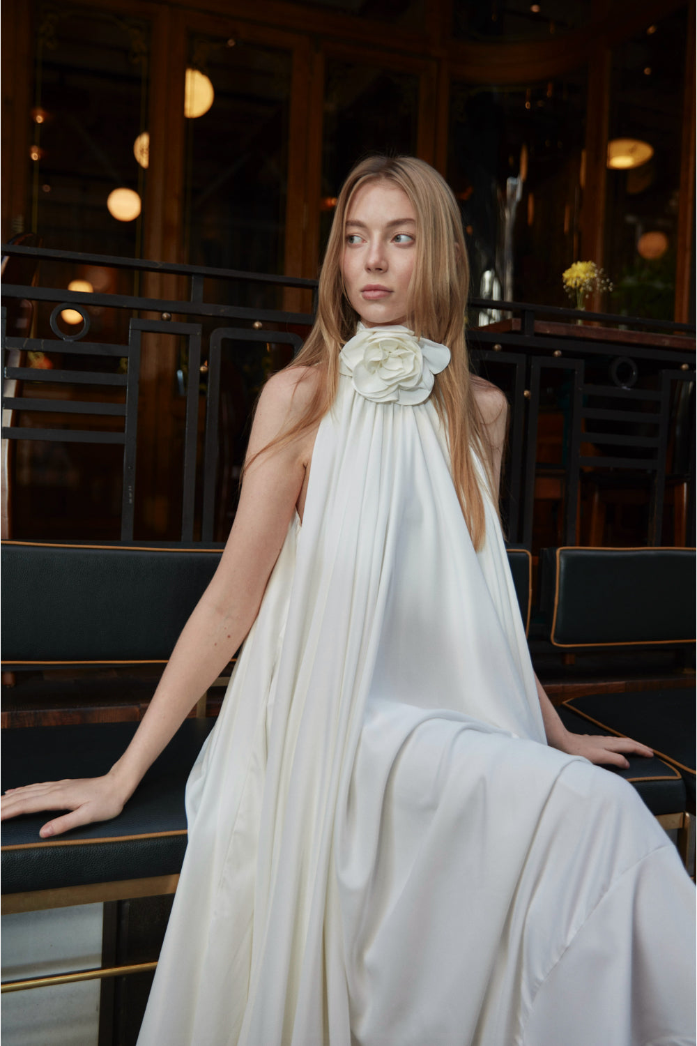 Zeynep Mayruk-Flow Dress-Elbise-1-fleurdirect.live