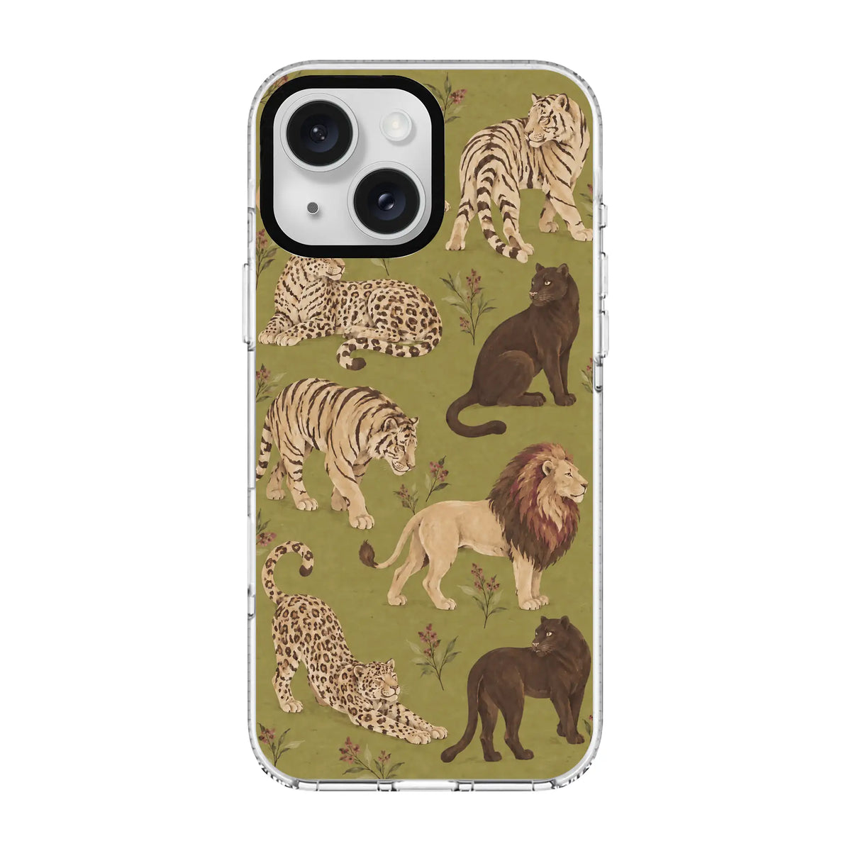 Wild Majesty-Clear Kılıf Magsafe Özellikli - Iphone 17E