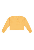Waffle Sweatshirt - Sarı