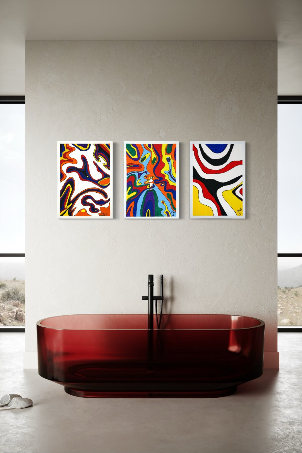 The Inner Odyssey Tablo 3'lü Set - 4