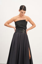 Drapeli Straplez Top - 0