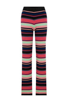 Carey Striped Knitted Pants - 1