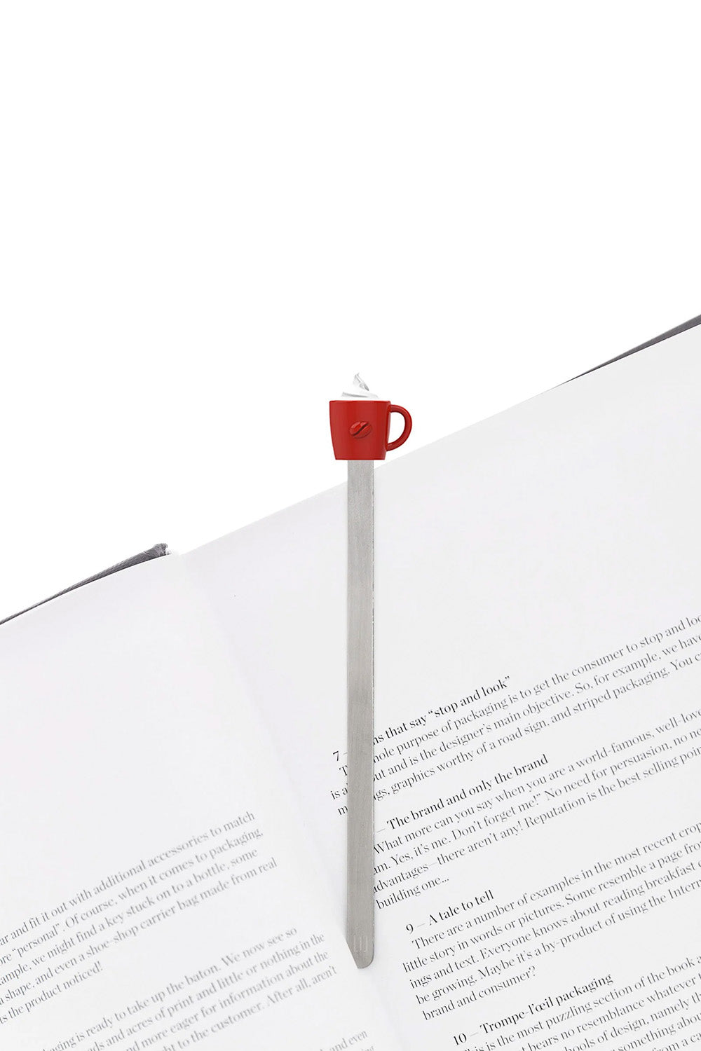 Köpüklü Fincan Kitap Ayracı - 4