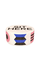 Oggian Sit Here Beyaz Puf 80cm - 0