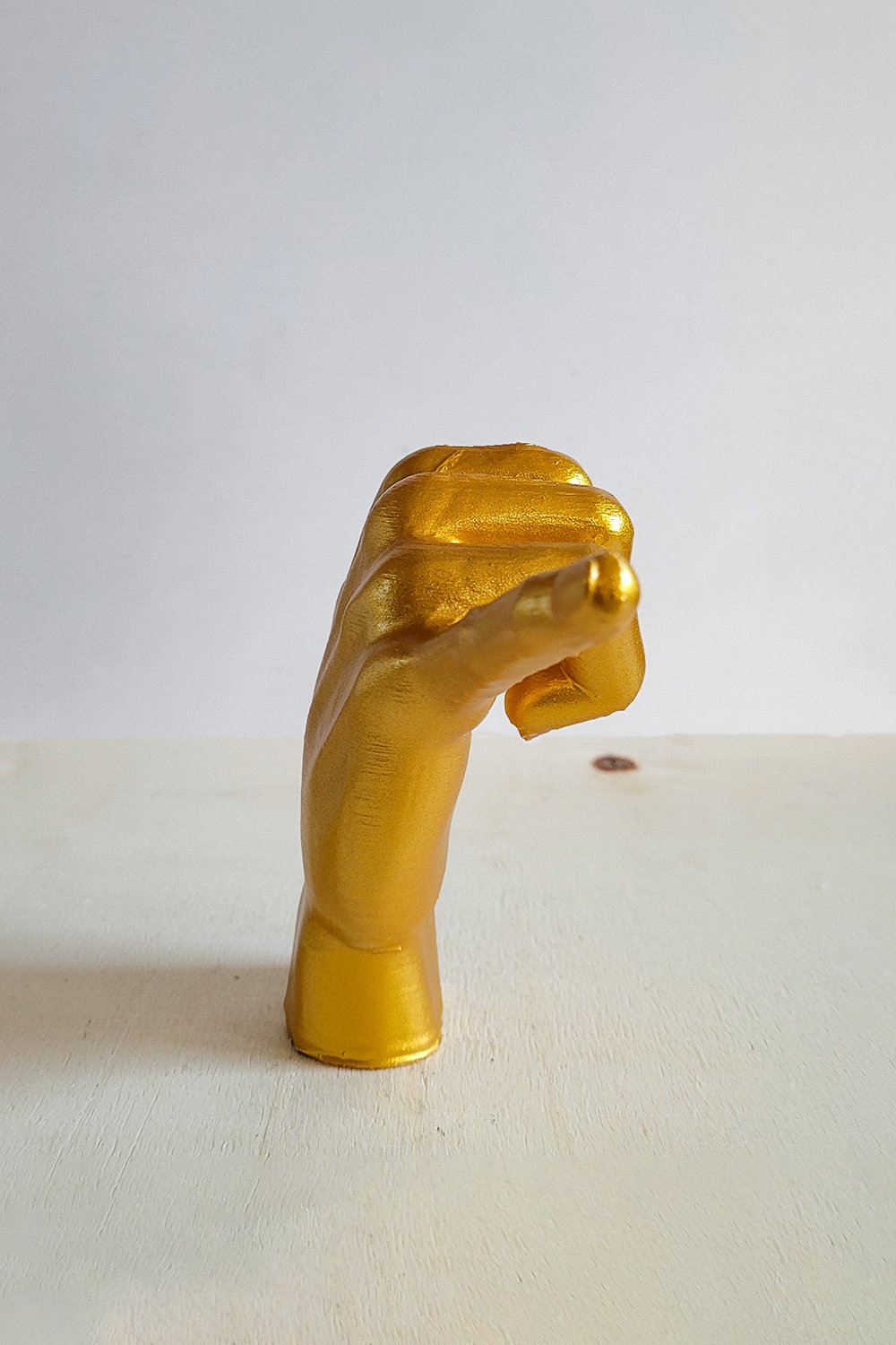 Shaka El Figürü | Sarı Gold - 5