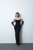 Anna Black Dress - 2