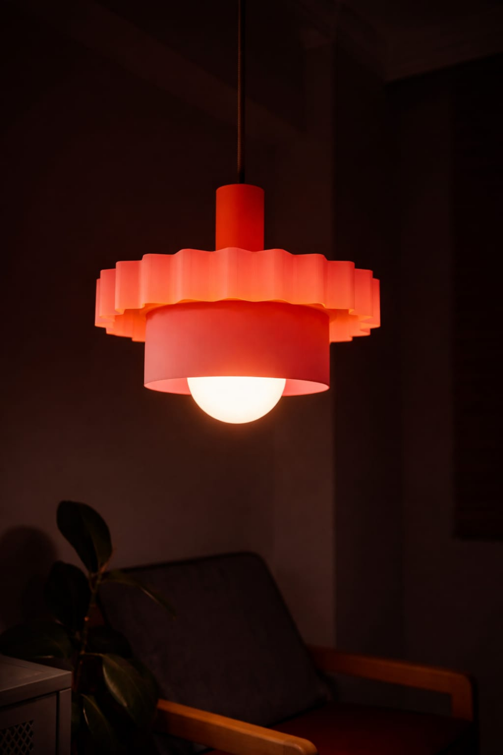 Sarkıt Lamba No.5 Pembe - 4