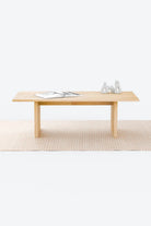 Masif Ahşap Minimalist Orta Sehpa - 1