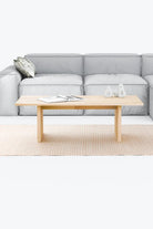 Masif Ahşap Minimalist Orta Sehpa - 3