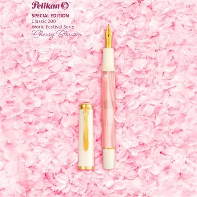 Pelikan M200 Special Edition Cherry Blossom Dolma Kalem B Uç - 6