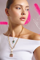 Say It Letter Charm- M - 1