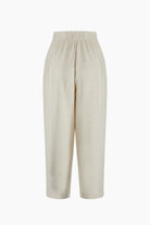 Crinkle Linen Slouchy Pantolon - 3