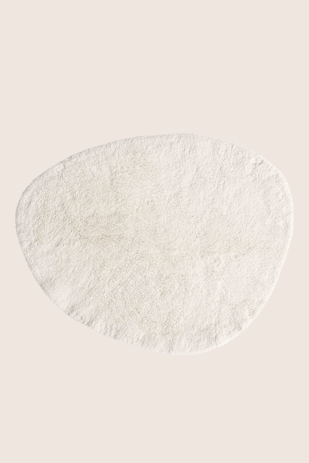 Sedef Tekli Banyo Paspası Bambu 90x110 Ekru - 4